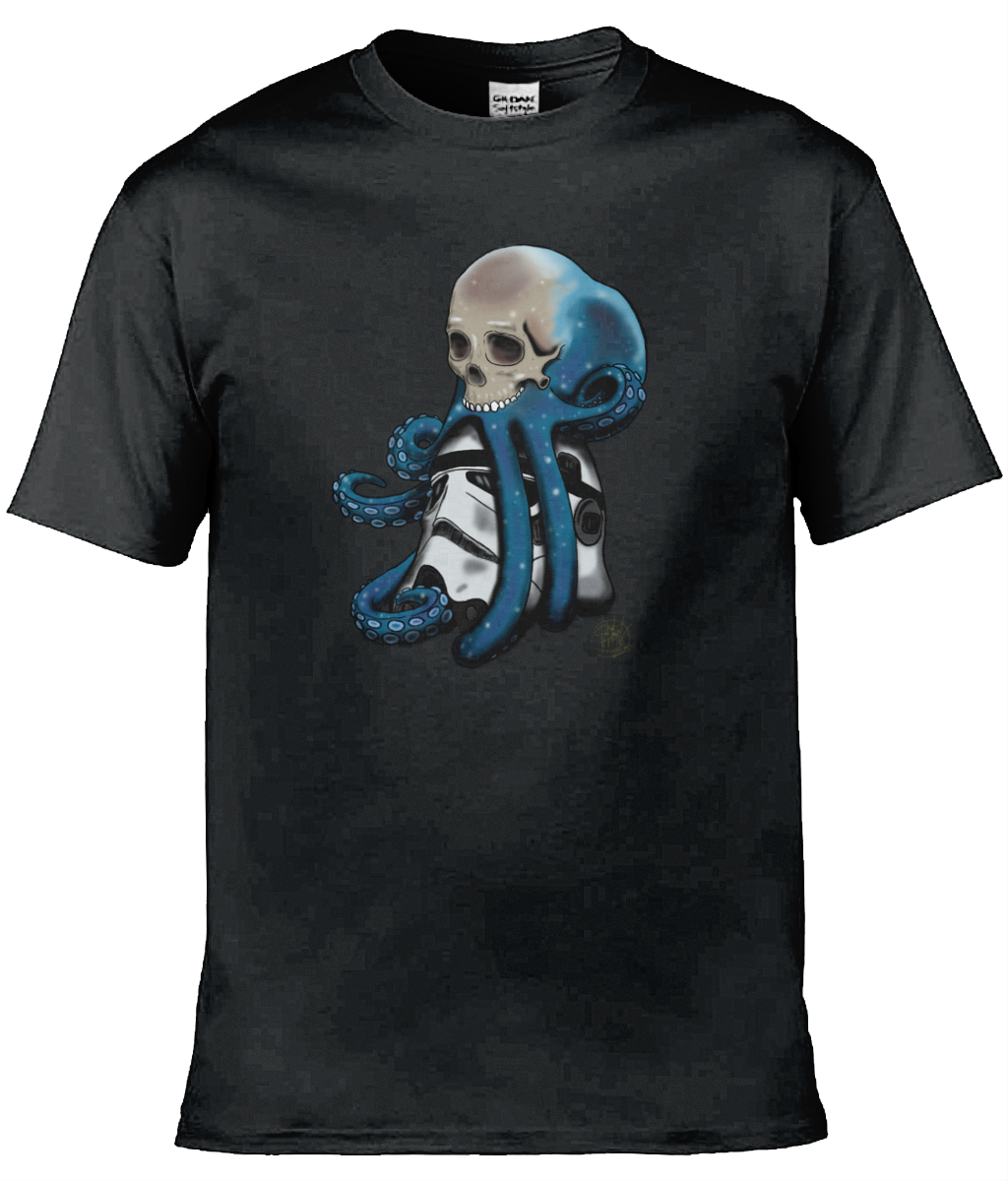 Gildan GD001 Softstyle Adult Ringspun T-Shirt Skully