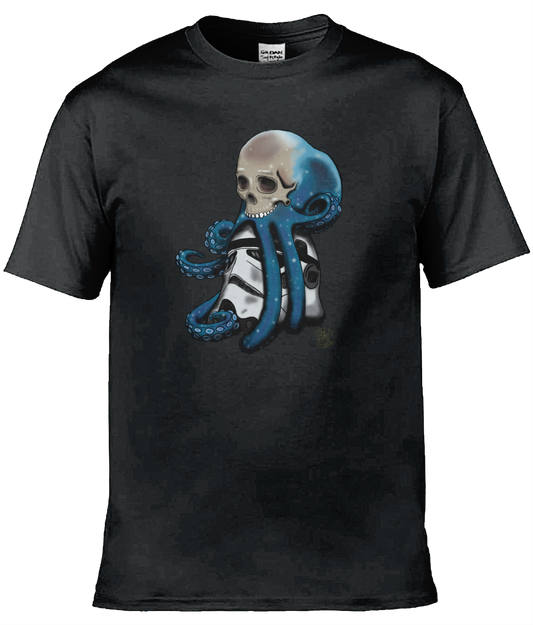 Gildan GD001 Softstyle Adult Ringspun T-Shirt Skully