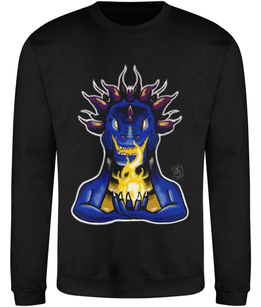 AWDis JH030 Sweatshirt Hold Fire Blue