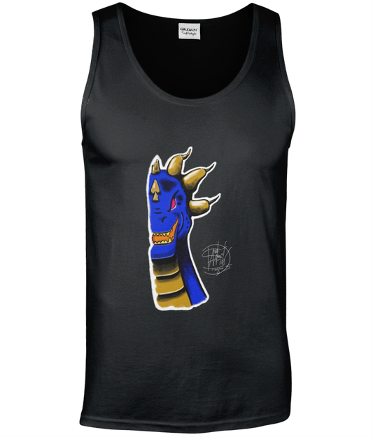 Gildan GD012 Softstyle Adult Tank Top Royal Roarsome Blue