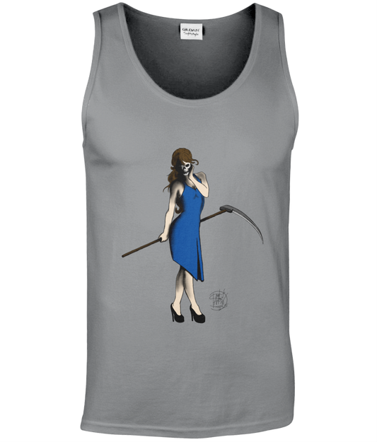 Gildan GD012 Softstyle Adult Tank Top Lady Death