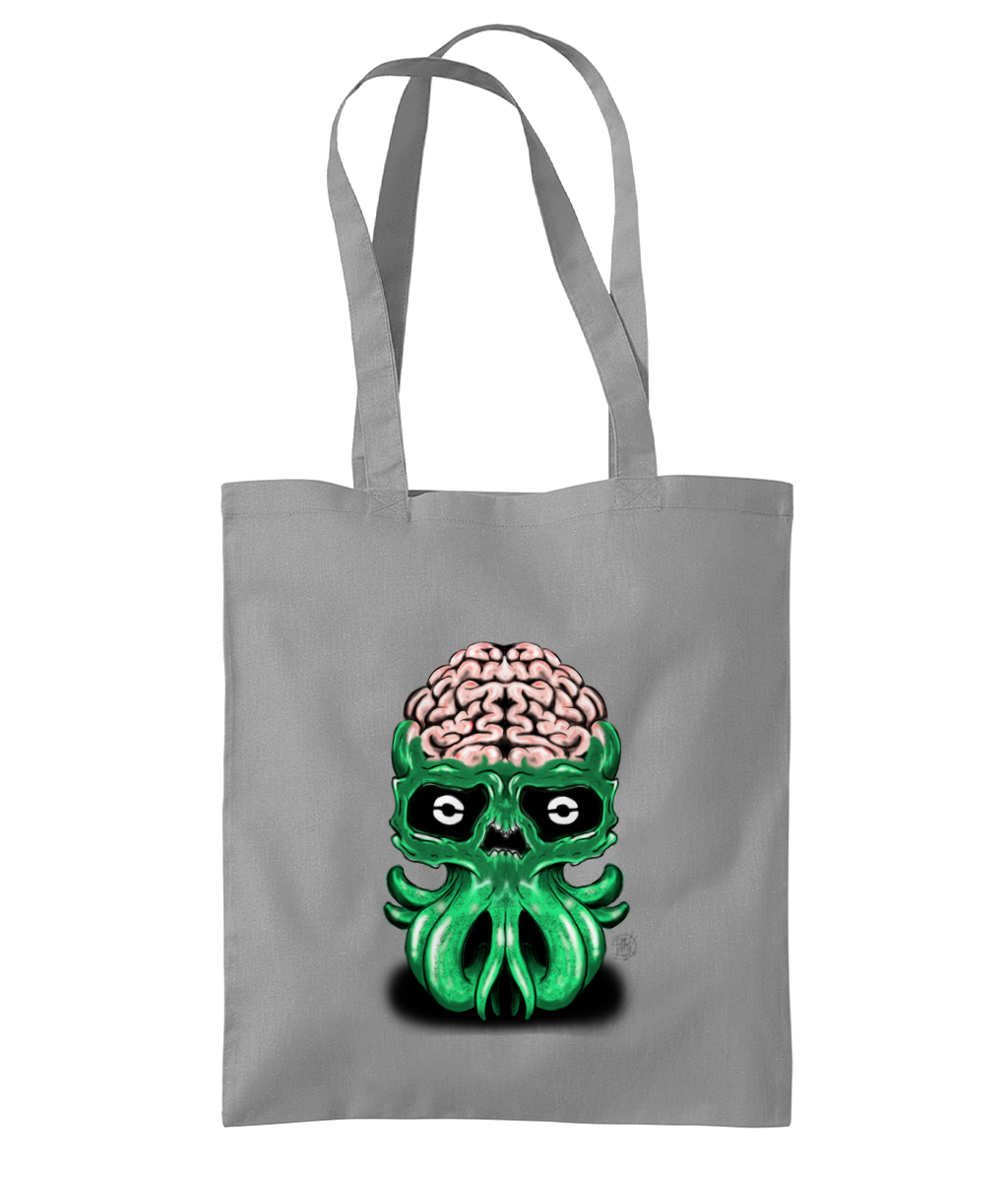 Westford Mill WM261 Organic Premium Cotton Tote Octo Brainy