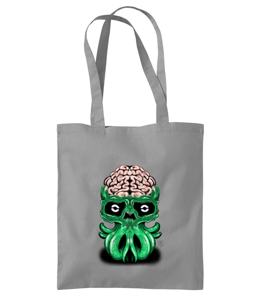 Westford Mill WM261 Organic Premium Cotton Tote Octo Brainy