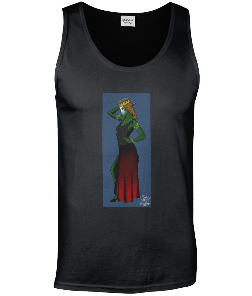 Gildan GD012 Softstyle Adult Tank Top Orc Queen