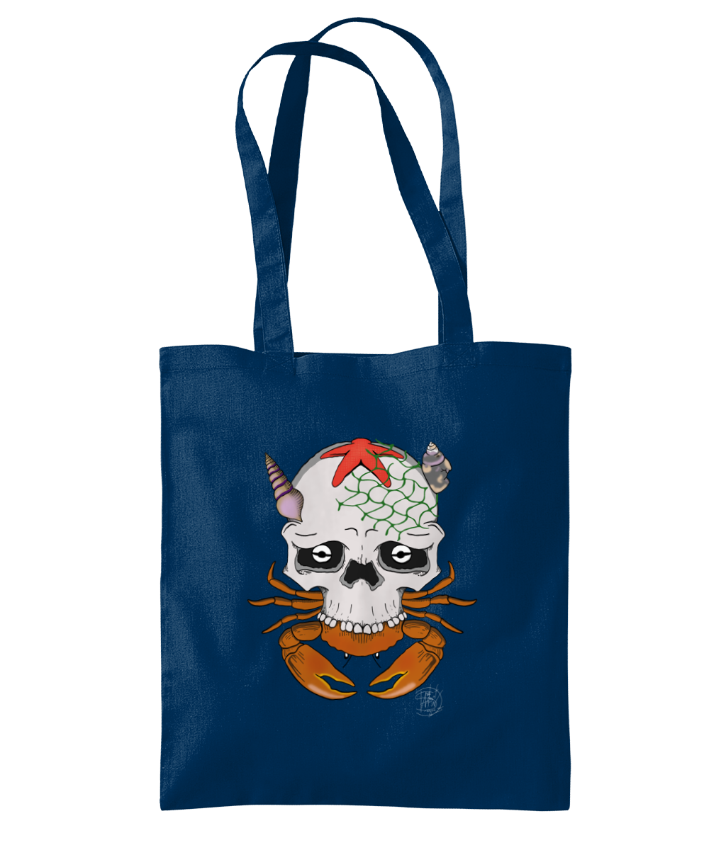 Westford Mill WM261 Organic Premium Cotton Tote Crabs