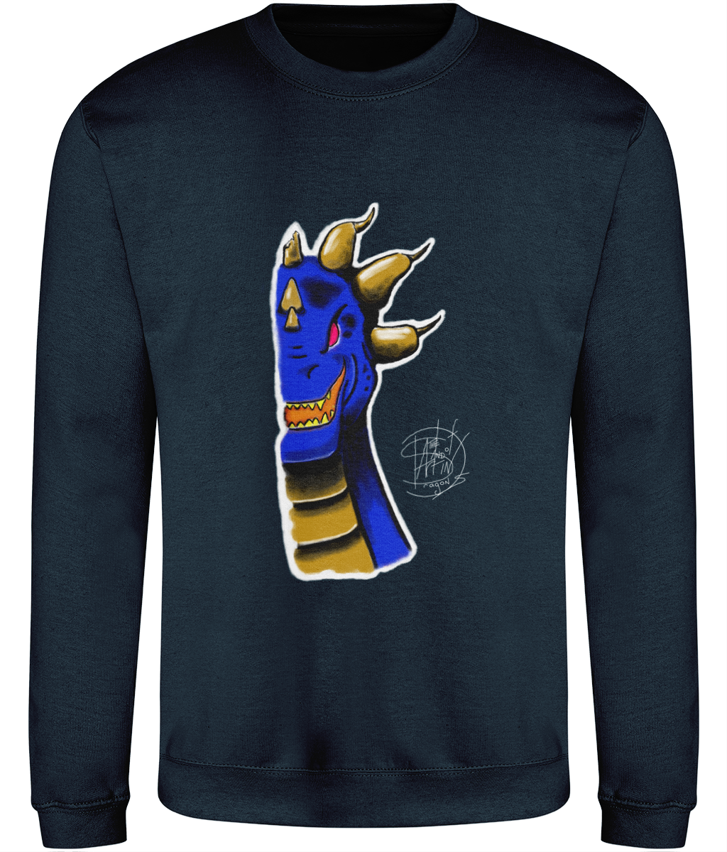 AWDis JH030 Sweatshirt Royal Roarsome Blue