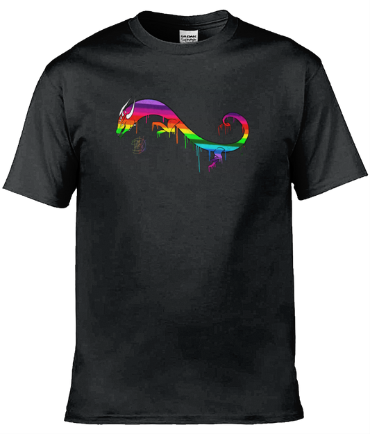 Gildan GD001 Softstyle Adult Ringspun T-Shirt Pride Dragon