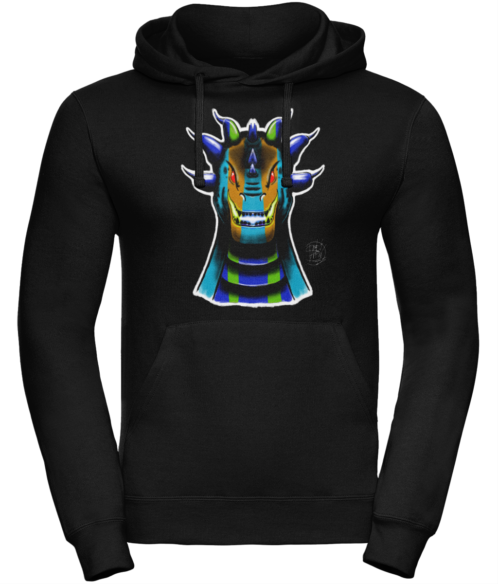 Uneek UC509 Hoodie Roarsome Rex Blue