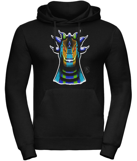 Uneek UC509 Hoodie Roarsome Rex Blue