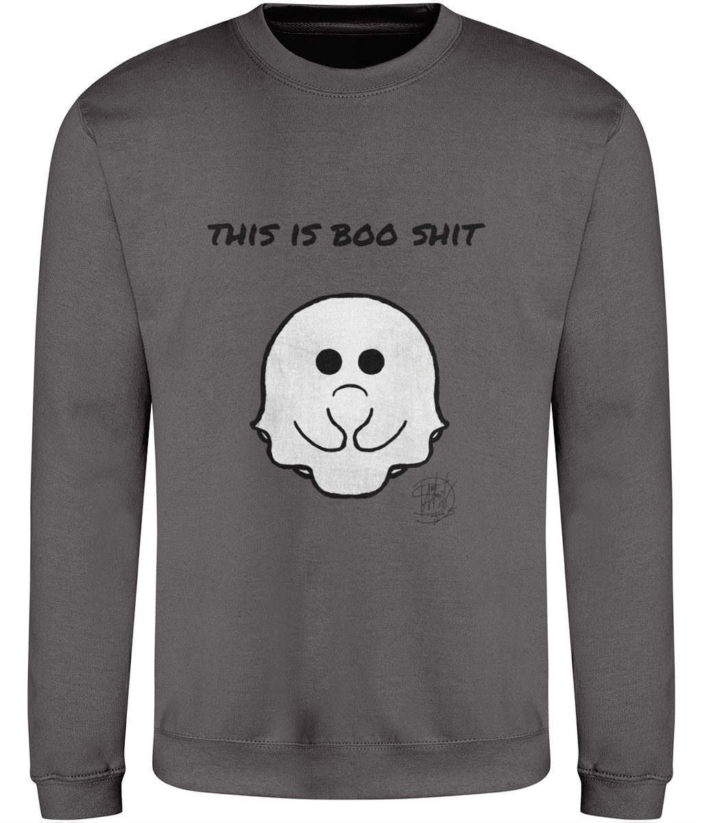 AWDis JH030 Sweatshirt Halloween Boo