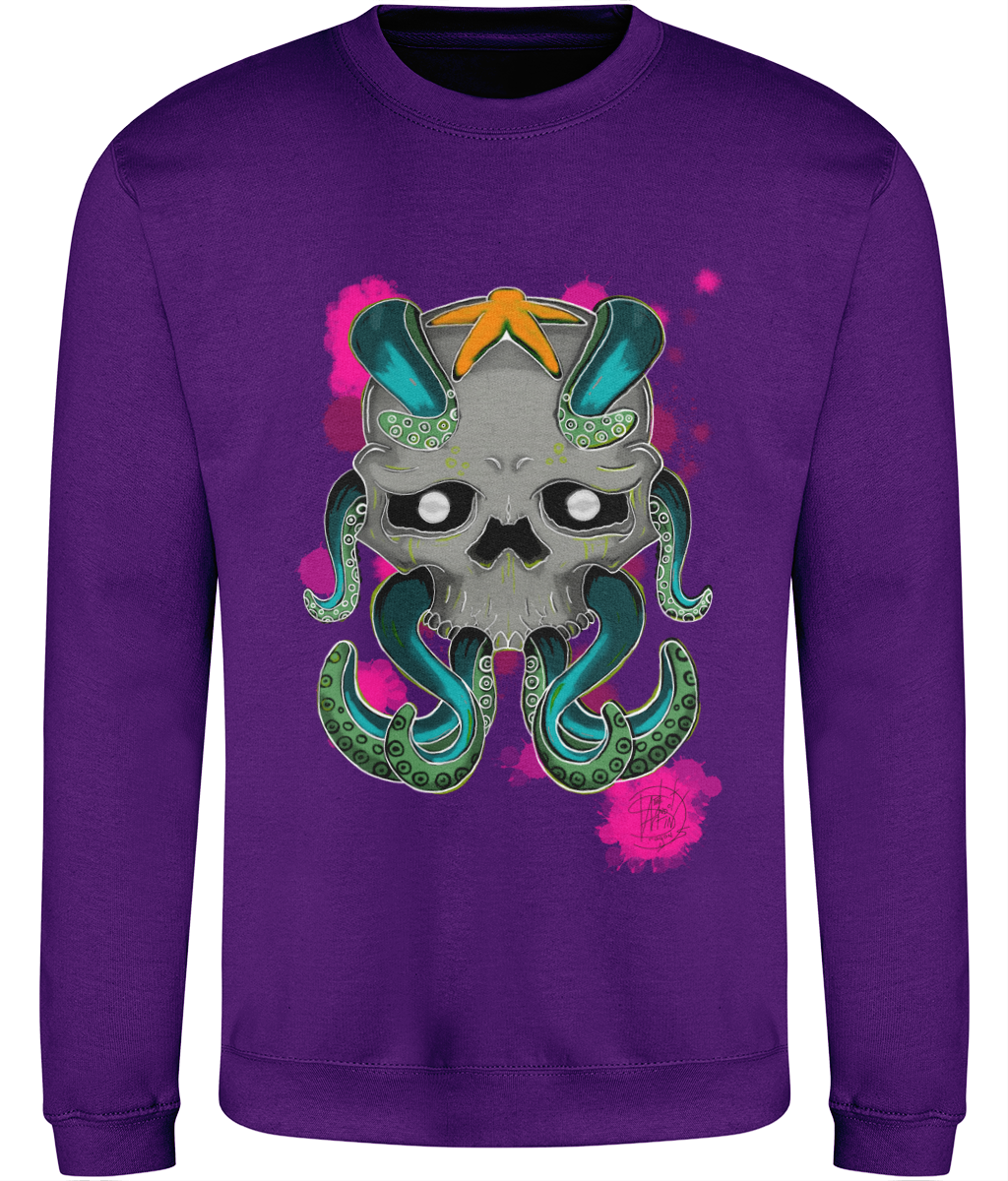 AWDis JH030 Sweatshirt Octo Neon