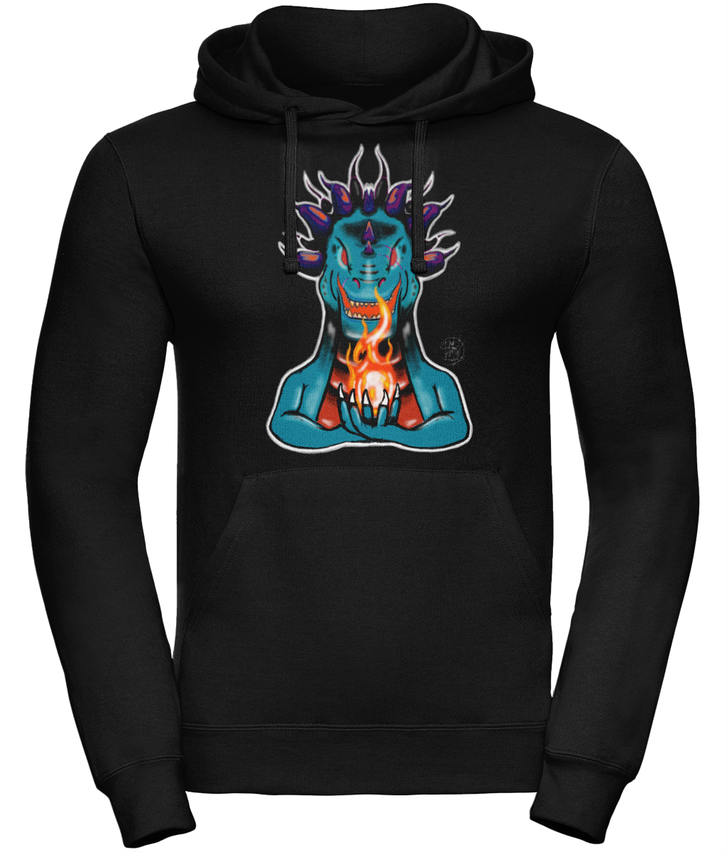 Uneek UC509 Hoodie Hold Fire Turquoise