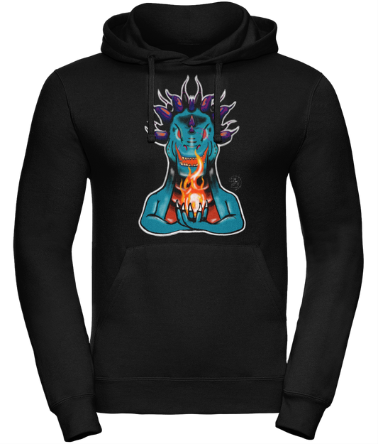 Uneek UC509 Hoodie Hold Fire Turquoise