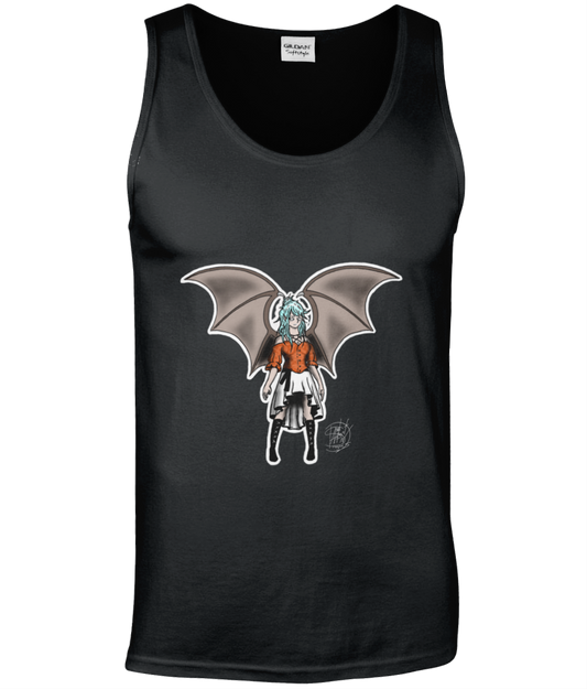 Gildan GD012 Softstyle Adult Tank Top Sapphire Demon Lady