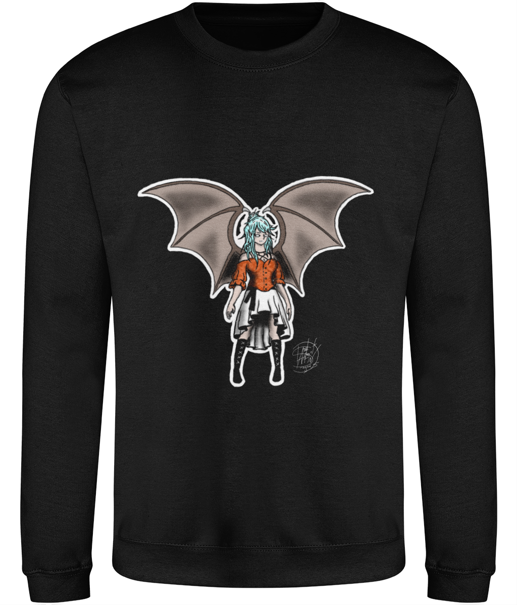 AWDis JH030 Sweatshirt Sapphire Demon Lady