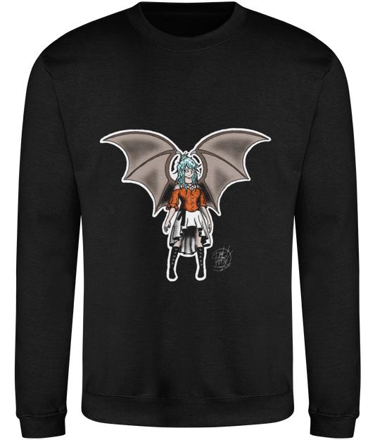 AWDis JH030 Sweatshirt Sapphire Demon Lady