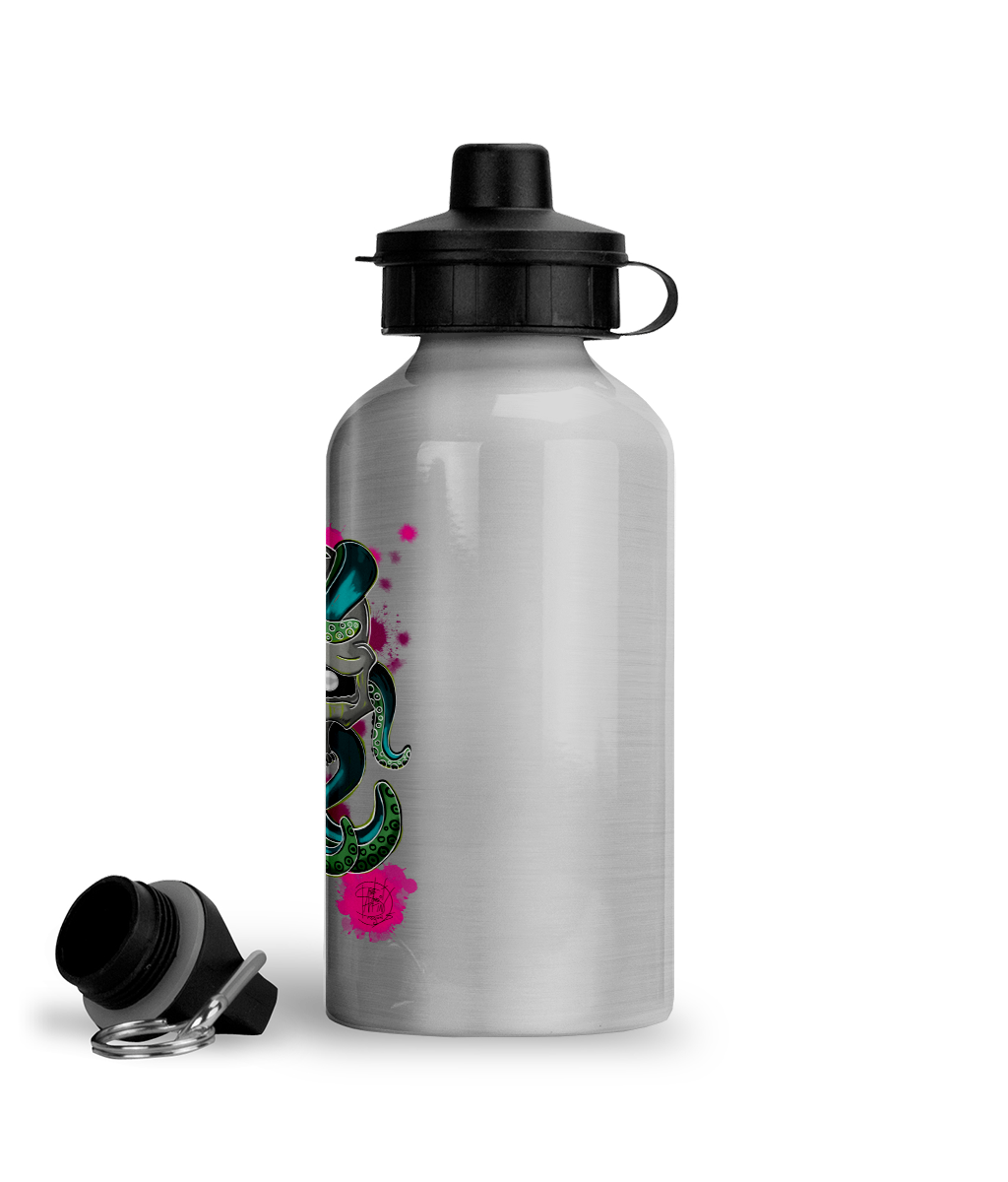 Aluminium Water Bottle Octo Neon