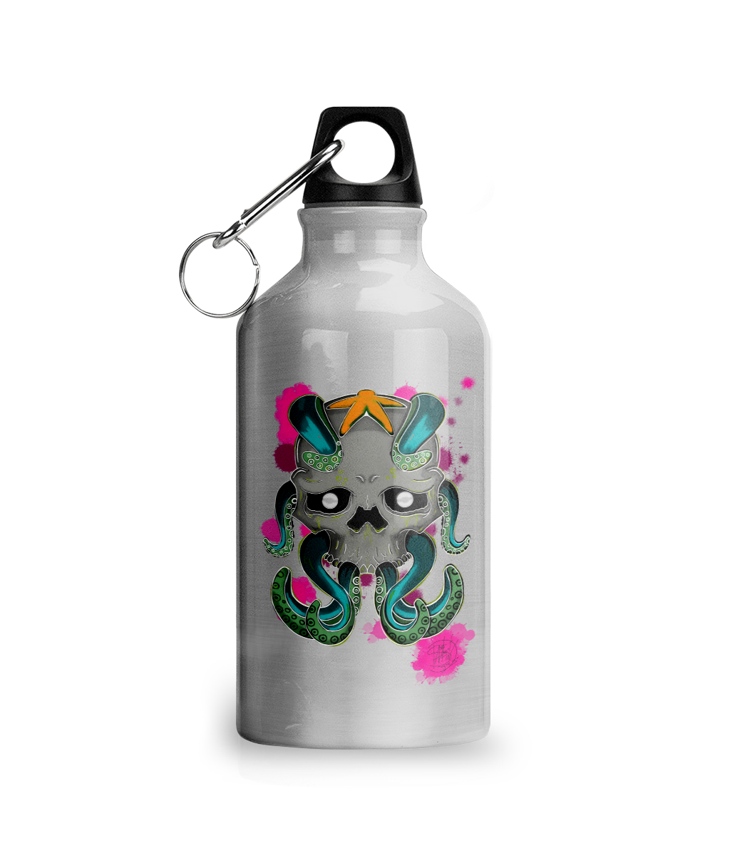 Aluminium Water Bottle Octo Neon