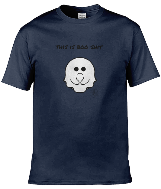 Gildan GD001 Softstyle Adult Ringspun T-Shirt Halloween Boo