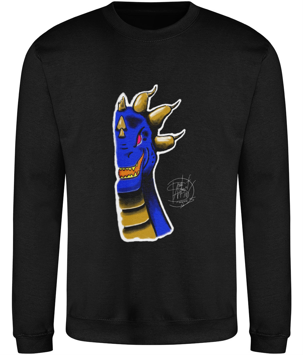 AWDis JH030 Sweatshirt Royal Roarsome Blue