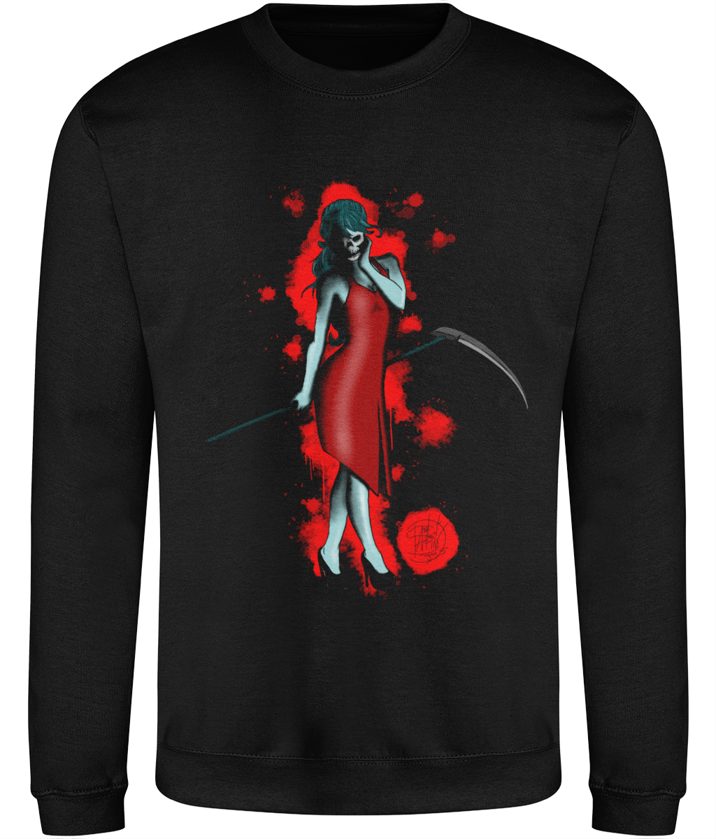 AWDis JH030 Sweatshirt Lady Death Red Blood