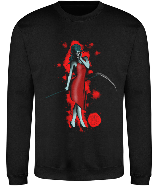 AWDis JH030 Sweatshirt Lady Death Red Blood