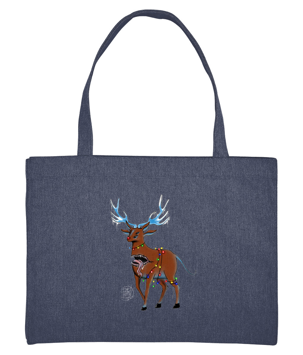 Stanley/Stella SX062 Woven Shopping Bag Christmas Reindeer