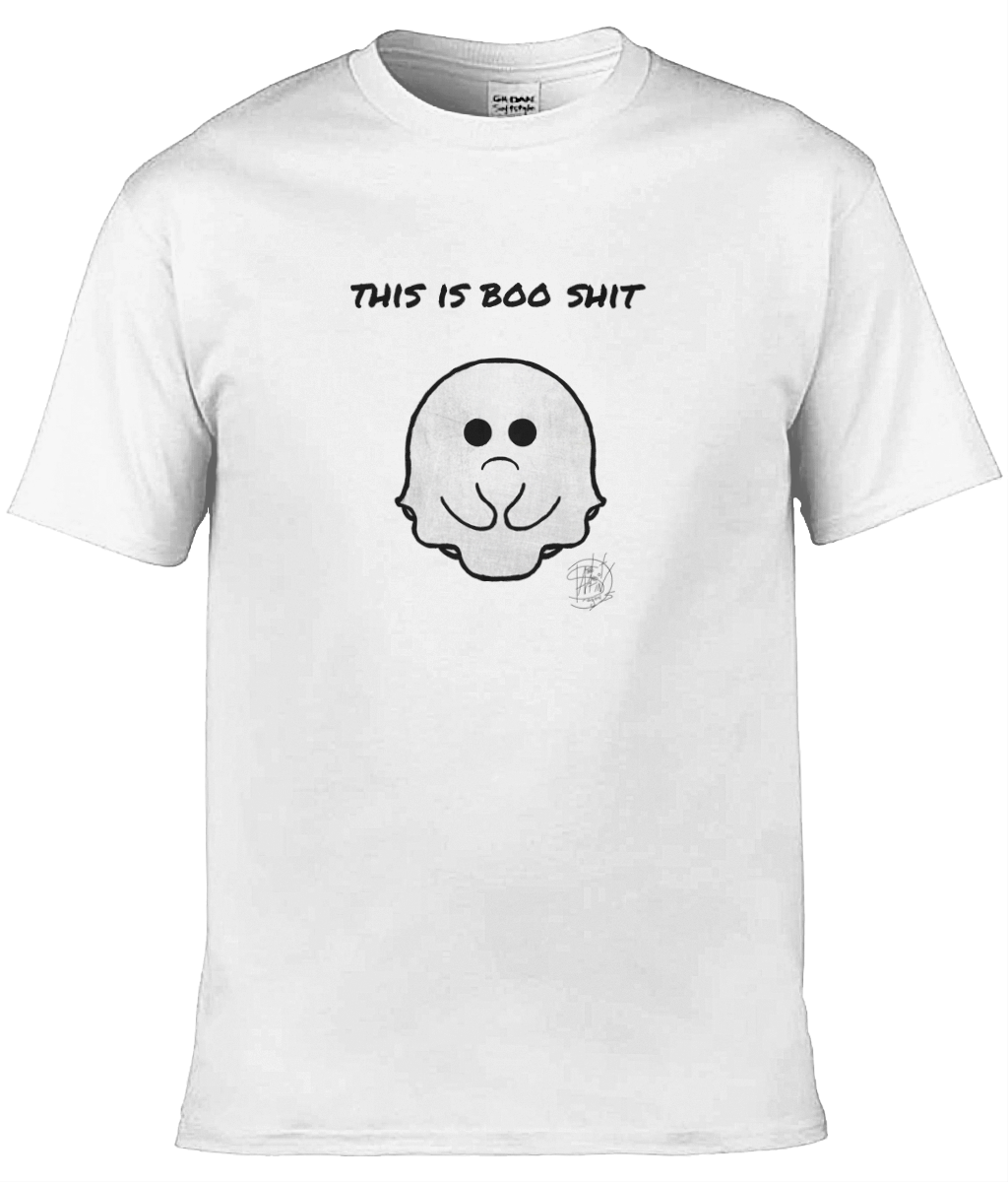 Gildan GD001 Softstyle Adult Ringspun T-Shirt Halloween Boo