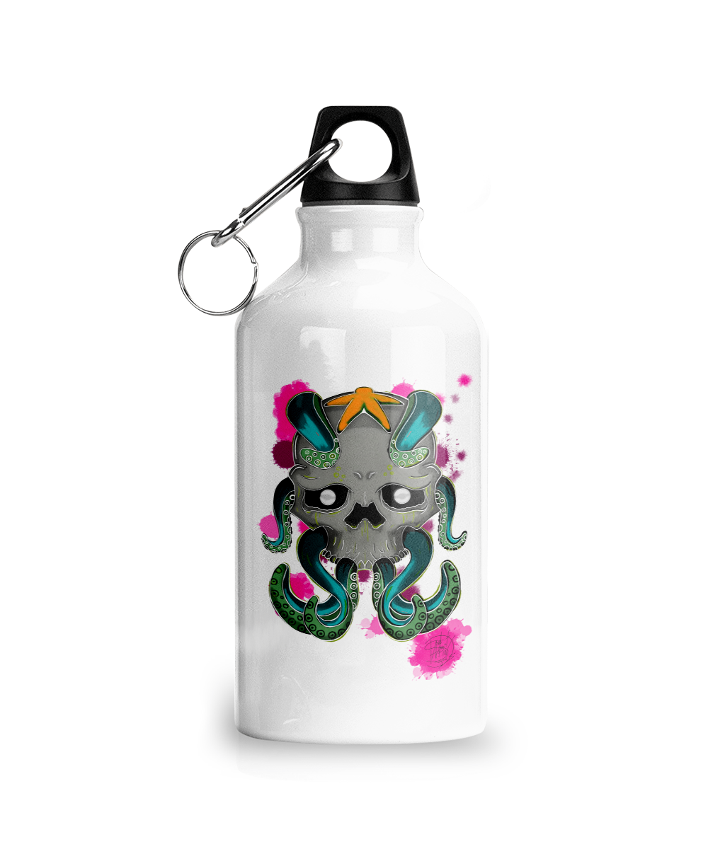 Aluminium Water Bottle Octo Neon