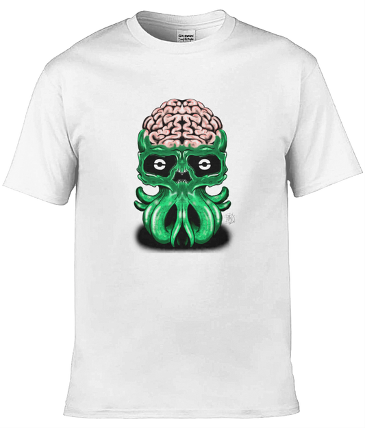 Gildan GD001 Softstyle Adult Ringspun T-Shirt Octo Brainy