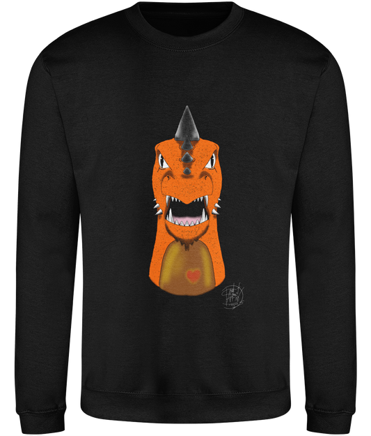 AWDis JH030 Sweatshirt Mohawk Dragon