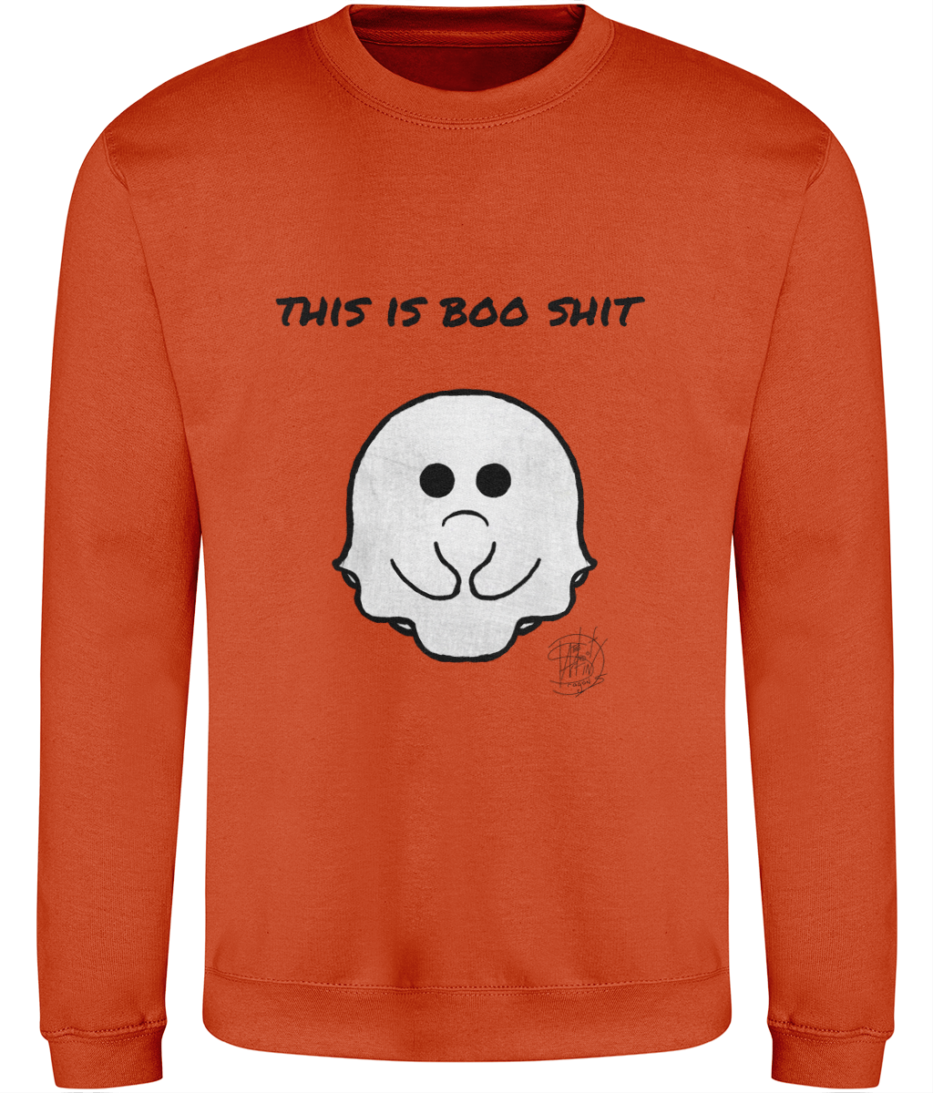 AWDis JH030 Sweatshirt Halloween Boo