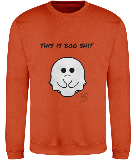 AWDis JH030 Sweatshirt Halloween Boo