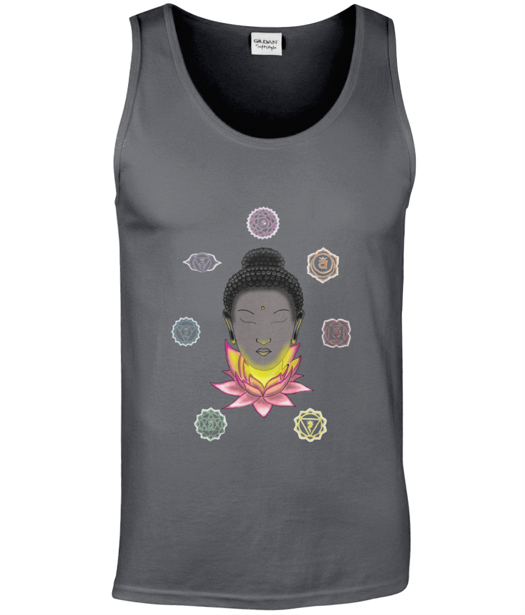 Gildan GD012 Softstyle Adult Tank Top Buddhism