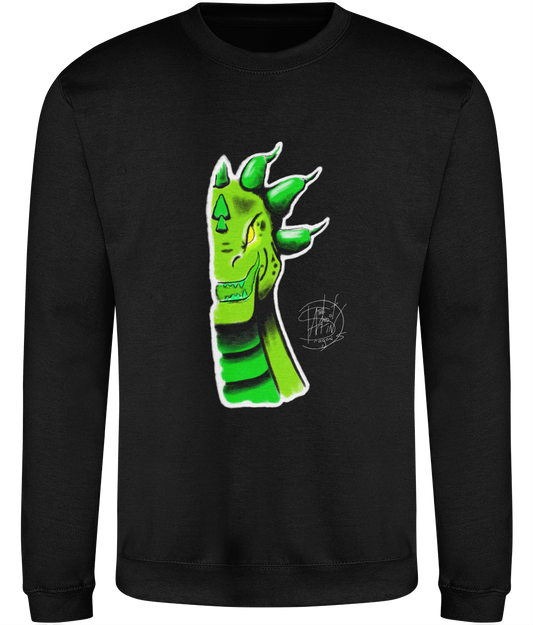 AWDis JH030 Sweatshirt Roarsome Green