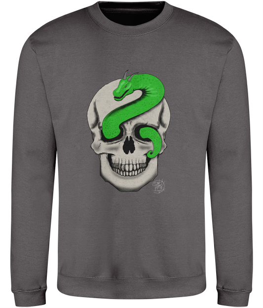 AWDis JH030 Sweatshirt Serpent Skull