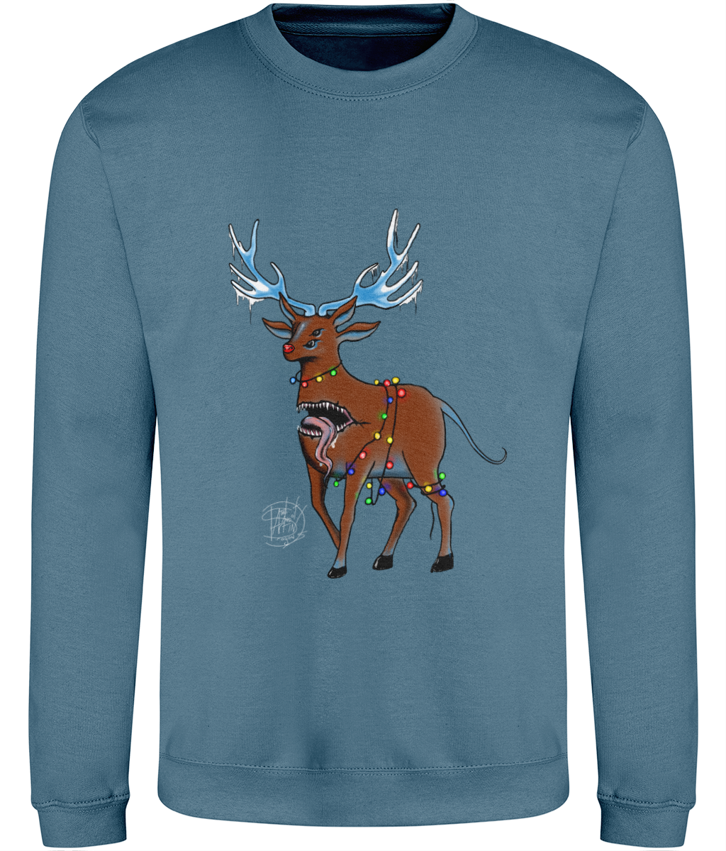 AWDis JH030 Sweatshirt Christmas Reindeer