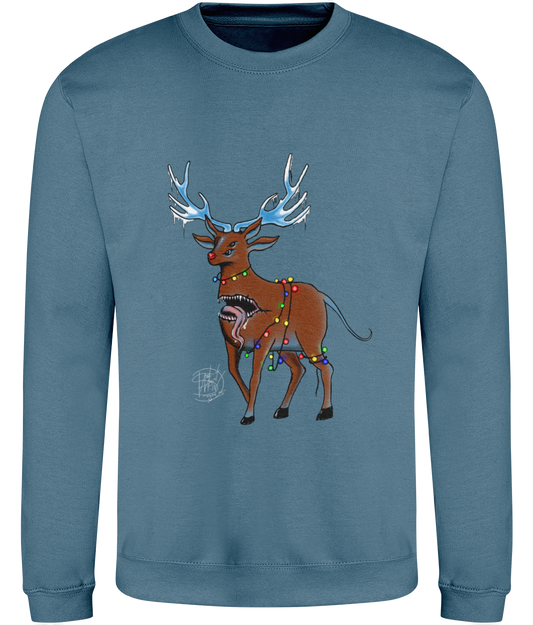 AWDis JH030 Sweatshirt Christmas Reindeer