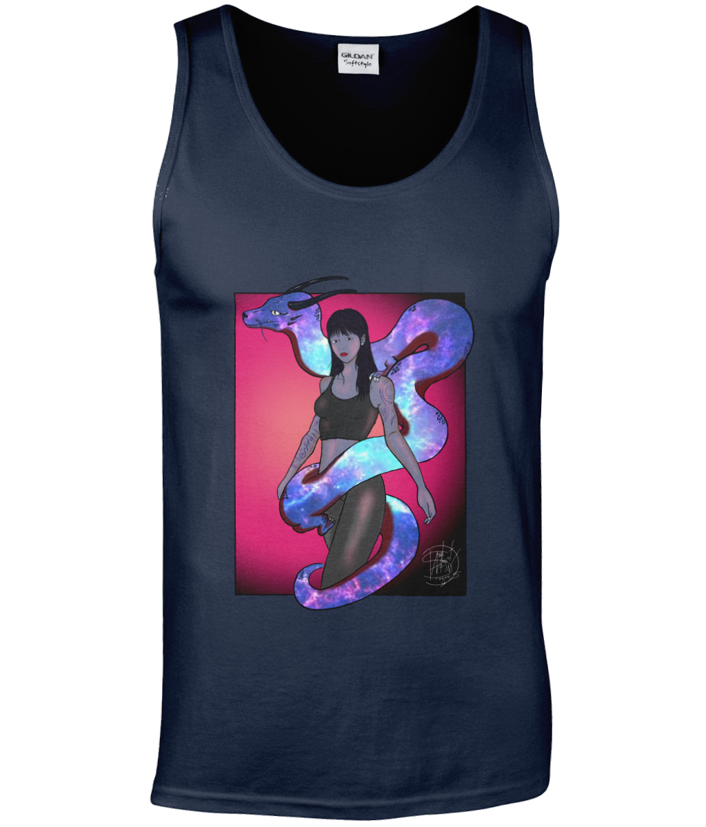 Gildan GD012 Softstyle Adult Tank Top Cosmic Twist