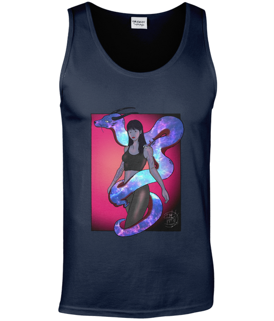 Gildan GD012 Softstyle Adult Tank Top Cosmic Twist