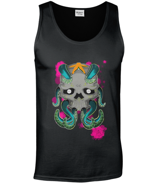 Gildan GD012 Softstyle Adult Tank Top Octo Neon