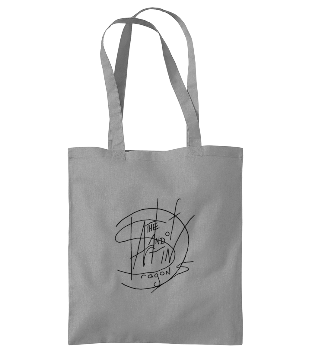 Westford Mill WM261 Organic Premium Cotton Tote Logo Black