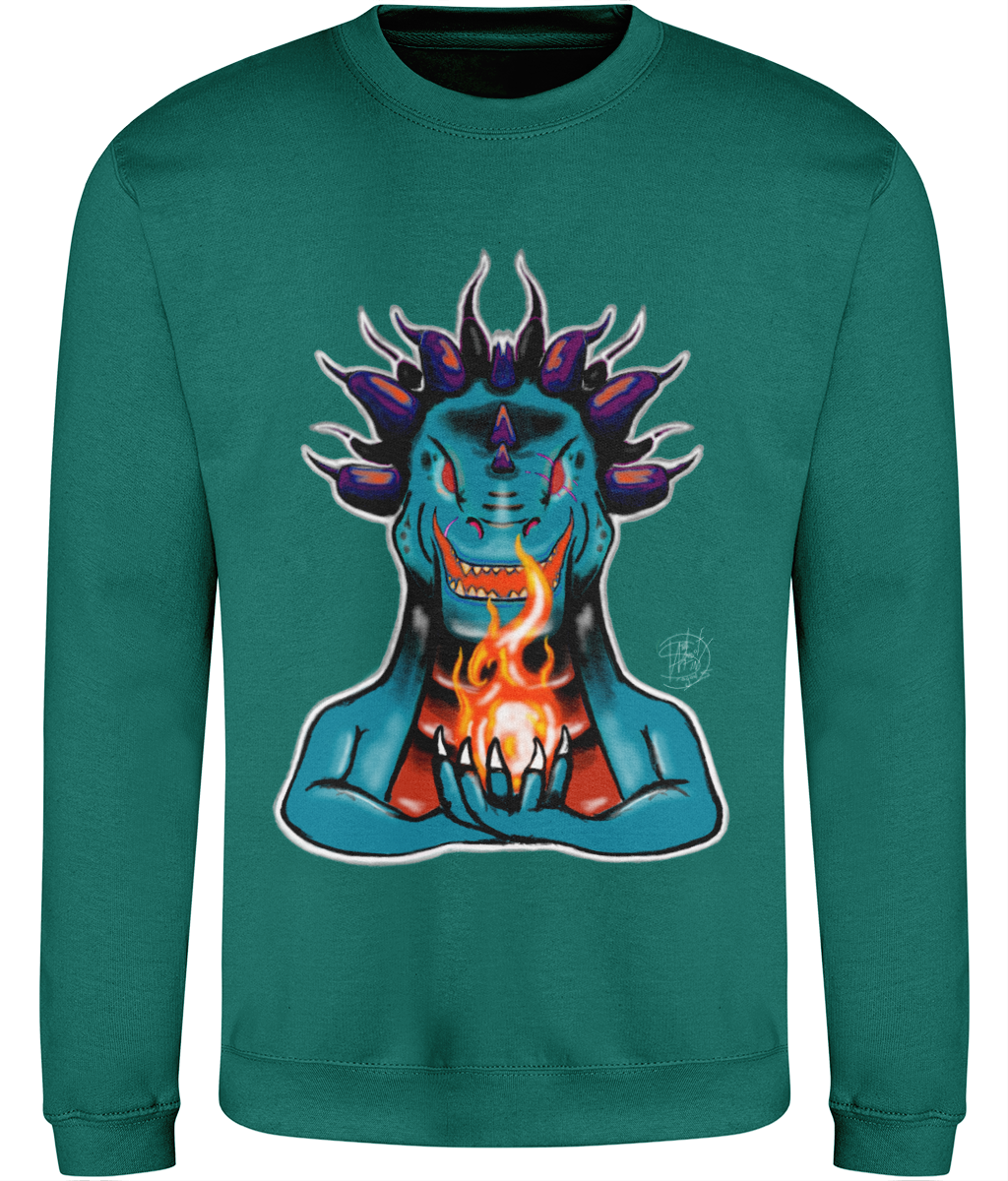 AWDis JH030 Sweatshirt Hold Fire Turquoise