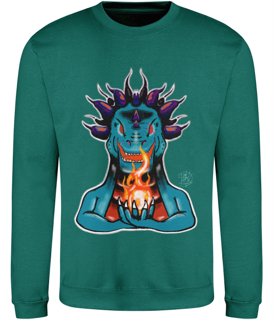 AWDis JH030 Sweatshirt Hold Fire Turquoise