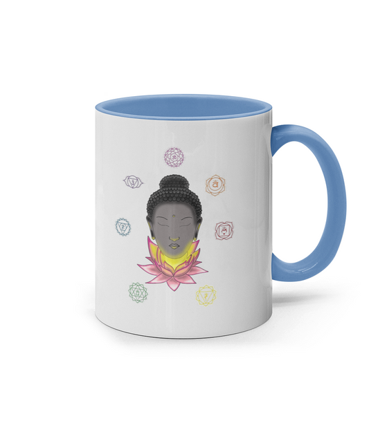 11oz Coloured Inner & Handle Mug Buddhism Buddhism Buddhism
