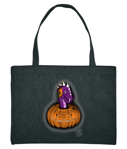 Stanley/Stella SX062 Woven Shopping Bag Halloween Pumpkin Peekaboo Dargon