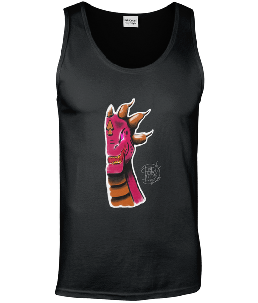 Gildan GD012 Softstyle Adult Tank Top Roarsome Red