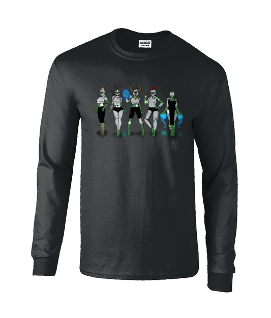 Gildan GD014 Ultra Cotton Adult Long Sleeve T-Shirt Orc Warriors