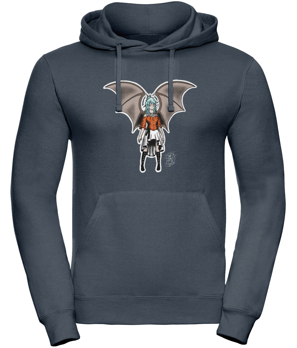 Uneek UC509 Hoodie Sapphire Demon Lady