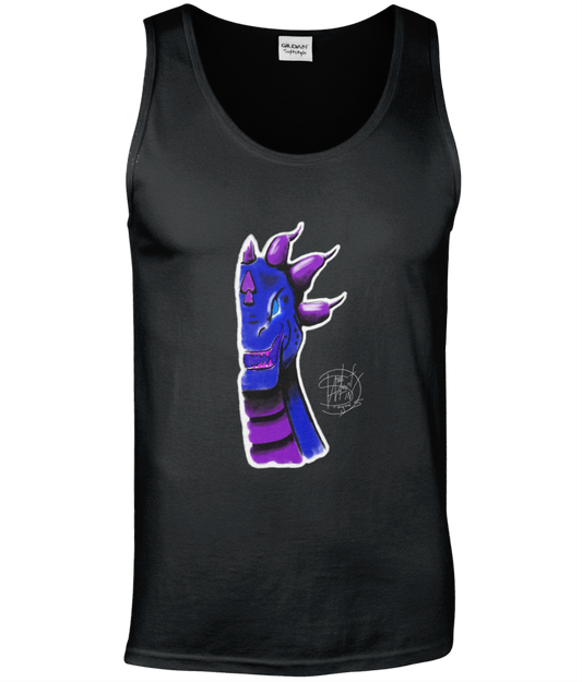 Gildan GD012 Softstyle Adult Tank Top Roarsome Purple